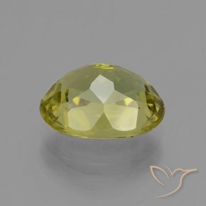 Apatite Giallo medio naturale da 4.44 ct, Ovale, VS
