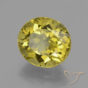 Apatite Giallo intenso naturale da 5.33 ct, Ovale, VS