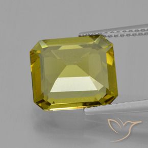 Apatite oro terroso naturale da 5.34 ct, Ottagonale / Taglio smeraldo, VS