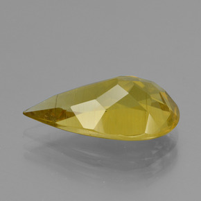 Apatite Giallo dorato naturale da 4.67 ct, Forma a pera, VS
