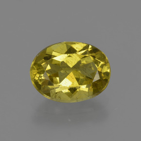 Apatite Giallo intenso naturale da 2.17 ct, Taglio ovale, VS