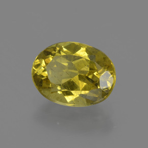 Apatite Giallo intenso naturale da 2.17 ct, Taglio ovale, VS