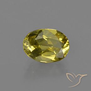 Apatite Giallo chiaro naturale da 1.91 ct, Ovale, VS-SI
