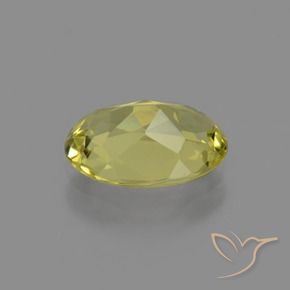 Apatite Giallo terroso naturale da 2.26 ct, Ovale, VS