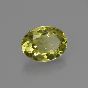 Apatite naturale giallo da 2,28 ct, taglio ovale, VS
