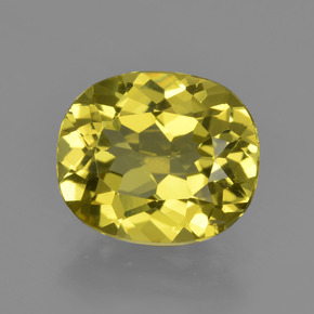Apatite naturale giallo da 3,33 ct, taglio ovale, VS