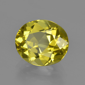 Apatite Giallo dorato naturale da 4.10 ct, Taglio ovale, VS