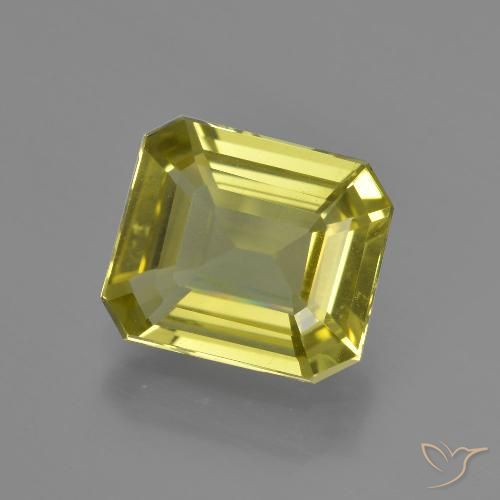 Apatite Giallo chiaro naturale da 3.23 ct, Ottagonale / Taglio smeraldo, VS