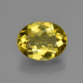 Apatite Giallo dorato naturale da 3.12 ct, Taglio ovale, VS