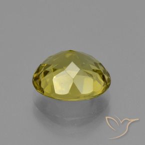 Apatite Giallo brunastro naturale da 3.43 ct, Ovale, VS