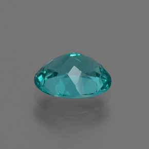 Apatite Verde blu naturale da 1.44 ct, Taglio ovale, VS
