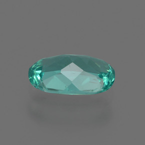 Apatite naturale verde da 0,98 ct, taglio ovale, VS