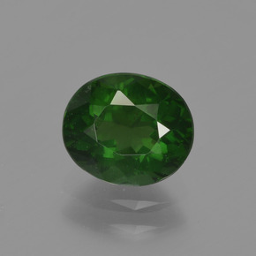 Apatite Verde naturale da 1.19 ct, Taglio ovale, VS