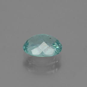 Apatite Verde bluastro chiaro naturale da 1.02 ct, Taglio ovale, VS