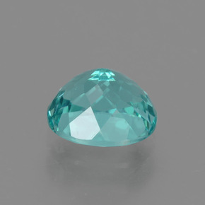 Apatite Verde blu naturale da 1.39 ct, Taglio ovale, VS