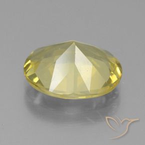 Apatite Giallo medio naturale da 4.13 ct, Ovale, VS