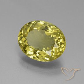 Apatite Giallo medio naturale da 2.86 ct, Ovale, VS