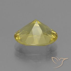 Apatite Giallo pallido naturale da 2.54 ct, Ovale, VS