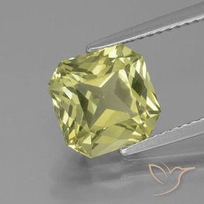Apatite Giallo verdastro naturale da 3.67 ct, Ottagonale / Taglio smeraldo, VS