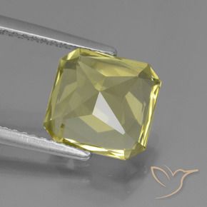 Apatite Giallo verdastro naturale da 3.73 ct, Ottagonale / Taglio smeraldo, VVS-VS