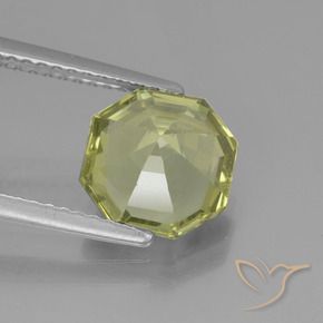 Apatite Giallo verde naturale da 2.48 ct, Ottagonale / Taglio smeraldo, VS