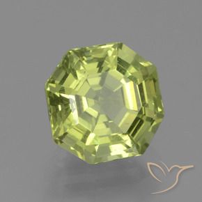 Apatite Giallo chiaro naturale da 1.94 ct, Ottagonale / Taglio smeraldo, VS