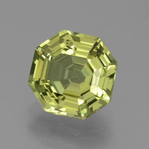 Apatite Giallo medio naturale da 2,43 ct, Taglio smeraldo, VS