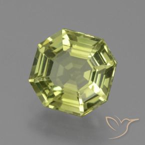 Apatite Giallo verde naturale da 1.91 ct, Ottagonale / Taglio smeraldo, VS