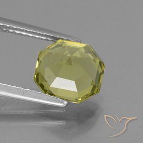 Apatite Giallo medio naturale da 2.81 ct, Ottagonale / Taglio smeraldo, VS