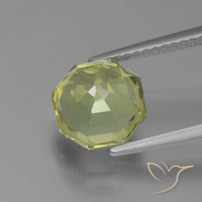 Apatite Giallo verde naturale da 2.81 ct, Ottagonale / Taglio smeraldo, VS