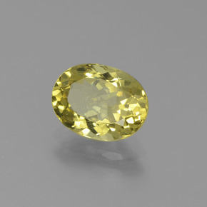 Apatite Marrone Verde Dorato naturale da 1.55 ct, Taglio ovale, VS