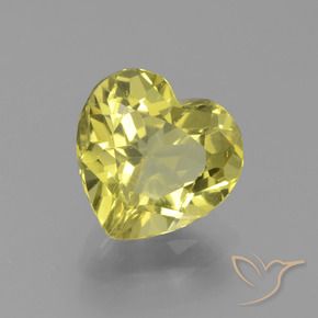 Apatite oro terroso naturale da 2.27 ct, Cuore, VVS-VS
