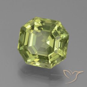 Apatite Medium Light Green naturale da 4.78 ct, Ottagonale / Taglio smeraldo, VS