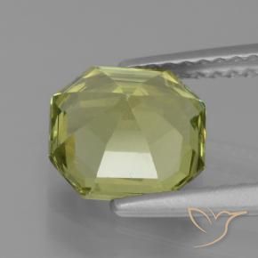 Apatite Giallo medio naturale da 1.93 ct, Ottagonale / Taglio smeraldo, VS