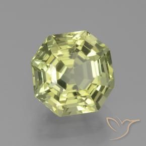 Apatite Giallo verde naturale da 2.66 ct, Ottagonale / Taglio smeraldo, VS
