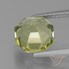 Apatite Giallo verde naturale da 2.66 ct, Ottagonale / Taglio smeraldo, VS
