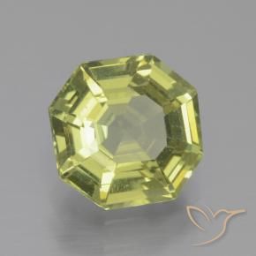 Apatite Giallo verde naturale da 2.13 ct, Ottagonale / Taglio smeraldo, VS