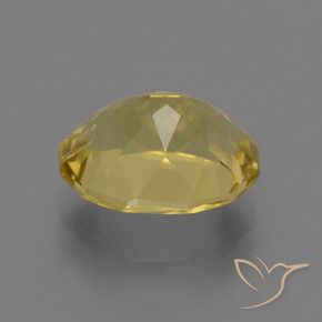 Apatite Giallo chiaro naturale da 5.24 ct, Ovale, VVS-VS