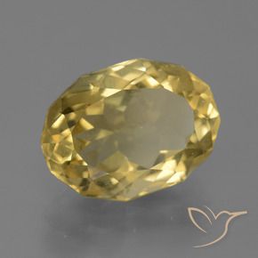 Apatite Oro chiaro naturale da 5.56 ct, Ovale, VS