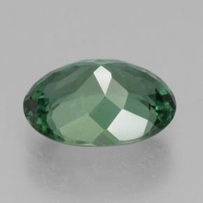 Apatite Verde medio-scuro naturale da 3.49 ct, Taglio ovale, VS-SI