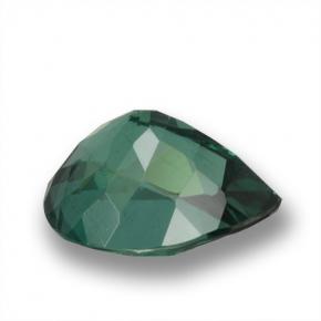 Apatite naturale verde da 1,17 ct, taglio a pera, VS