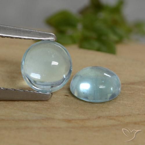 1.07ctw Naturale Alzavola Chiaro Apatite, Rotondo, Trasparente