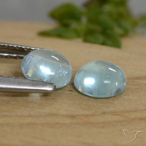 Gemme di Apatite Alzavola Chiaro naturale da 1.07 ct, Rotondo, Trasparente