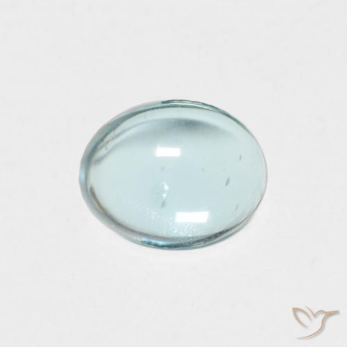 0.93ct Naturale Azzurro-Verde Apatite, Ovale, Trasparente