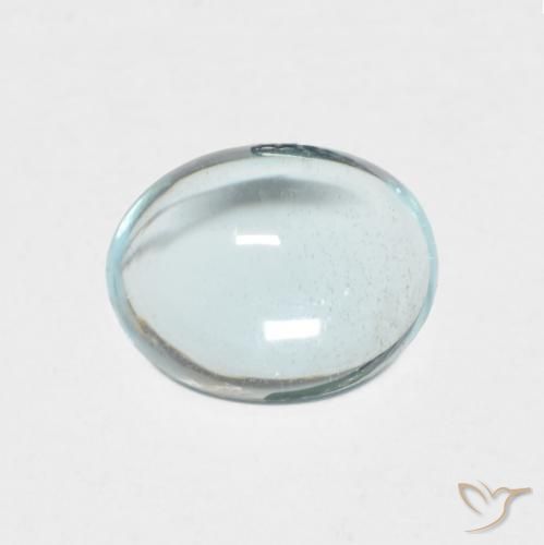 1.21ct Naturale Azzurro-Verde Apatite, Ovale, Trasparente