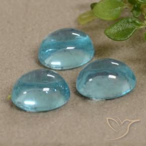 Gemme di Apatite Azzurro naturale da 2.18 ct, Ovale, Trasparente