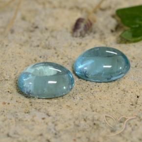Gemme di Apatite Tono verde acqua naturale da 1.16 ct, Ovale, Trasparente