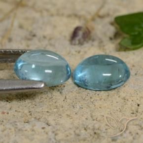 Gemme di Apatite Tono verde acqua naturale da 1.16 ct, Ovale, Trasparente