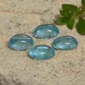 Gemme di Apatite Tono verde acqua naturale da 1.87 ct, Ovale, Trasparente
