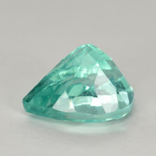 Apatite Alzavola brillante naturale da 1.30 ct, Forma a pera, VS